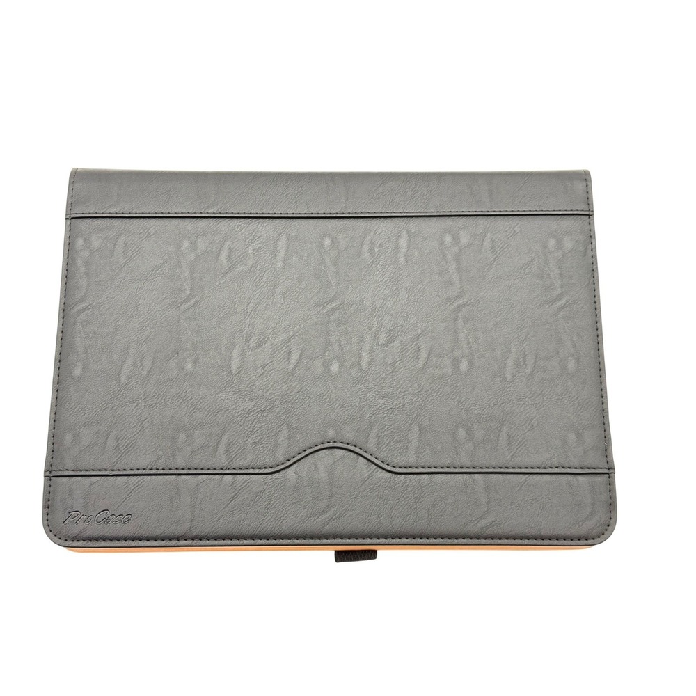 ProCase Universal Tablet Case 9-10.1" Folio Stand Protective Cover Black New